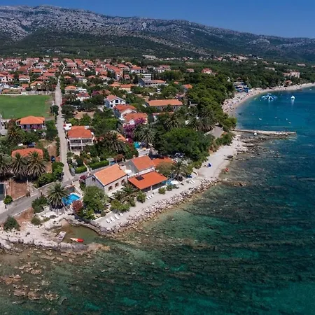 Villa Luxury Beachfront Gracia Grande With Private Pool At The In - Peljesac Orebić