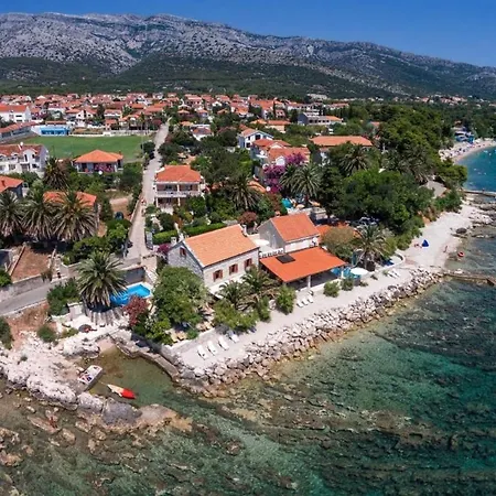 Villa Luxury Beachfront Gracia Grande With Private Pool At The In - Peljesac Orebic
